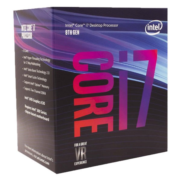 Bộ vi xử lý/ CPU Intel Core i7-8700 (12M Cache, up to 4.6GHz)