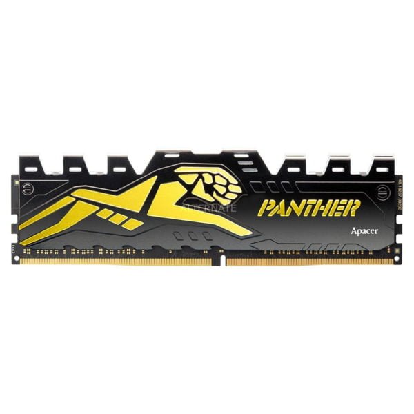 Bộ nhớ DDR4 Apacer 8GB (2400) Panther Golden Heatsink (EK.08G2T.GEC)