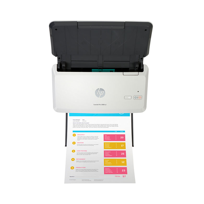 Máy quét tài liệu HP ScanJet Pro 2000 s2 (6FW06A) - Ảnh 4